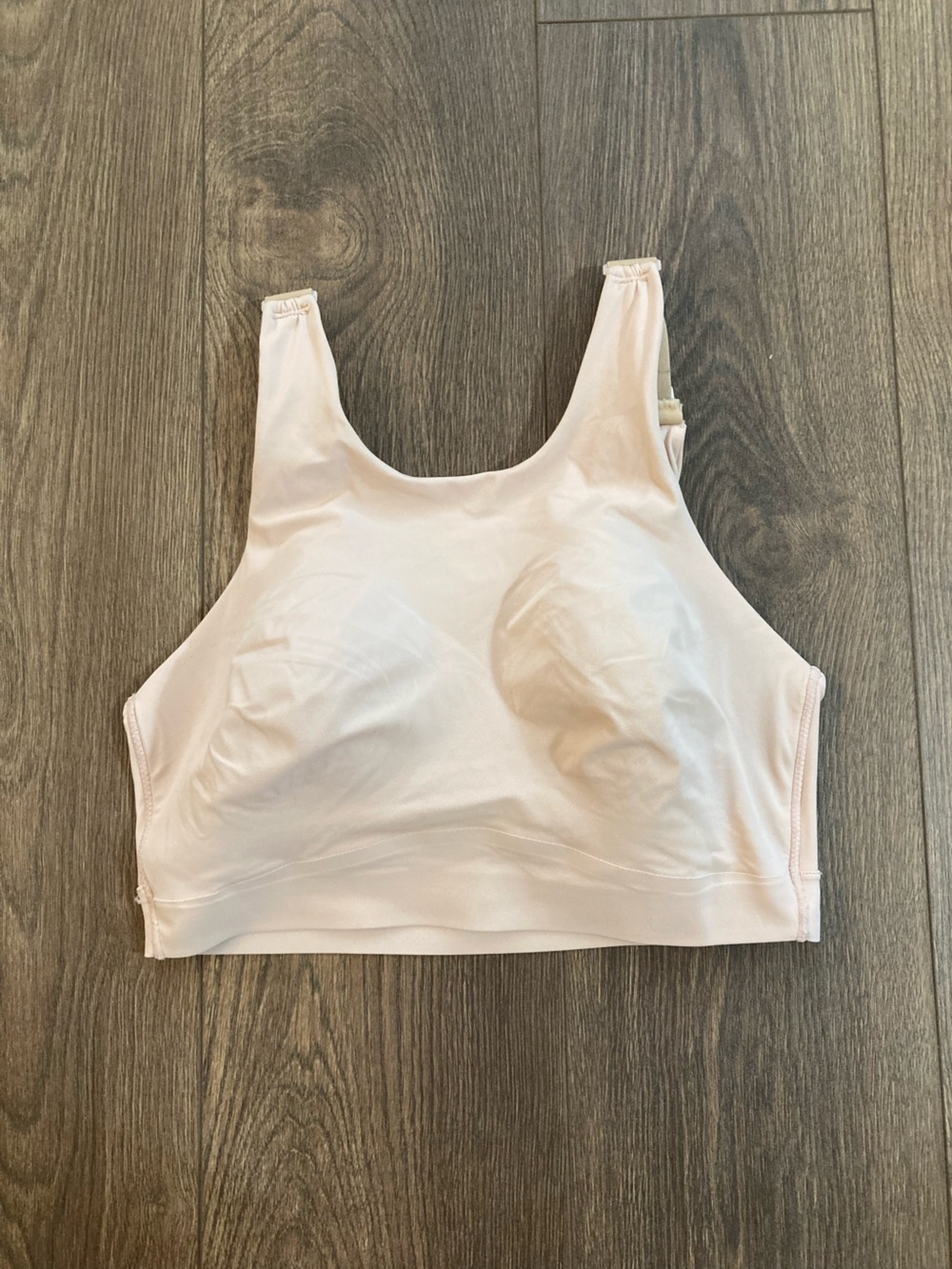 Soma High Neck Yoga Bra Super Soft Beige Size Medium